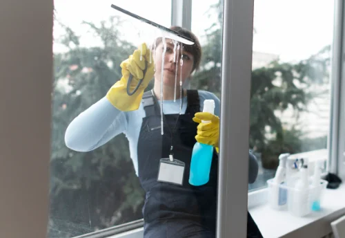 Nettoyage de vitres intérieures et extérieures à Laversines